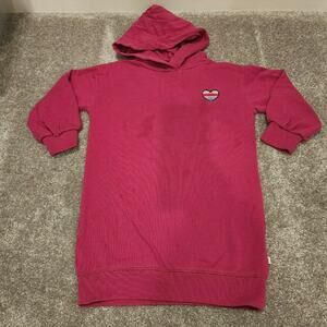 Gap Pink Sweatshirt Dress Sz 4